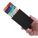 Passport Covers & Wallets Metal Automatic Pop Up Card Holder Men's And Women's Card Holder Anti Theft Card Holder Anti Demagnetization Card Box Stall_viptrois.com