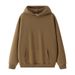 Unisex Heavyweight Fleece Hoodie – Oversized Drop Shoulder Pullover With Kangaroo Pocket (S-XXL)_viptrois.com