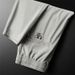 Men's Clothing Trousers Summer Casual Ice Silk Trousers Men's Elastic Business Trousers Youth Breathable Thin Air Conditioning Trousers_viptrois.com