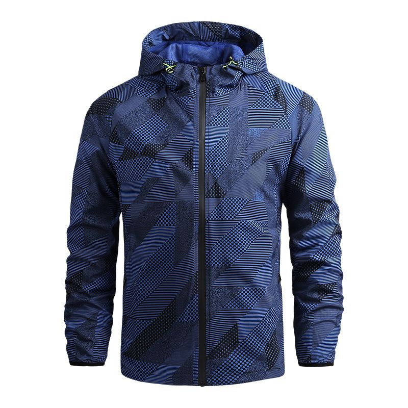 Men's Casual Loose Outdoor Sports Hooded Jacket_viptrois.com