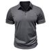 Nordmann European And American Fashion Youth Turn-Down Collar Short Sleeve Polo Shirt Cross-Border Outdoor Casual_viptrois.com