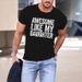 (AWESOME) European And American Cross-border Men's Crew Neck Printed T-shirt Summer Popular Pure Cotton Casual Short-sleeved Men's Top_viptrois.com