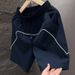 Men's Quick Drying Cargo Shorts Summer Style Loose Fit Casual Mid Length Sports Ice Silk Five Point Pants_viptrois.com