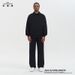 Autumn And Winter 430G Semi-open Lapel Sweater Men's Loose Top Terry Fleece Warm Retro Men's Simple Coat_viptrois.com