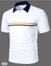Unbeatable Quality Sportswear Ins Speed Sale Striped Button Horizontal Men's Henry Polo 2025 Summer_viptrois.com