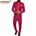 Men's clothing African men slim two piece set_viptrois.com