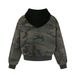 American Camouflage Cotton For Men And Women Winter New Street Style Two-Piece Hoodie Flight Jacket Short Coat_viptrois.com