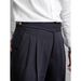 Men's Gurkha High Waist Trousers Gentleman's Suit Petty Casual Straight Trousers Versatile Fashion Drape Commuting_viptrois.com