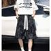 Retro Tie Dye Fashion High Street Men's And Women's Casual Shorts Summer Loose Breathable Sports Versatile Five Point Pants_viptrois.com