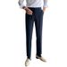 Men's Clothing Men's Casual Suit Pants Trendy Straight Leg Nine Point Pants Slim Fit Suit Pants Men's British Business Formal Pants_viptrois.com
