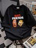 NWT Bad Friends Funny Two Man Angry Comedy T Shirt Stylish Comfortable Graphic Soft Stretched Designer Clothes Top For Everyday Wear Summer_viptrois.com