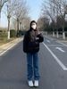 Autumn And Winter New Classic Letter Loose Down Cotton Coats For Men And Women, Bread Coats, Thickened Warm Couple Coats_viptrois.com