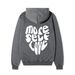 Unisex Gothic Streetwear Hoodie - Oversized Y2K Zip-Up Sweatshirt With Print, Fleece Lined, Casual Pullover For Men & Women_viptrois.com