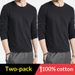 Pulse Long Sleeve T-Shirt Spring And Autumn Men's Cotton Color Round Neck Slim Fit Korean Version Youth Top Base Shirt Trendy_viptrois.com