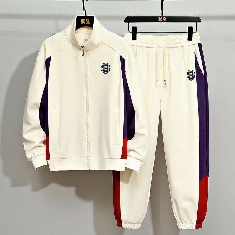 Men's Clothing Cross Border Embroidered Zipper Sweatpants Casual Trousers High Street Hip Hop Rap Street US Size Men And Women Sweatpants Wholesale_viptrois.com