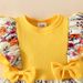 Baby clothing baby girl short sleeve triangle bodysuit+skirt Baby Lace Sweet Summer Triangle Bodysuit Flower Dress + Hoodie_viptrois.com