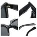 Men's Sunglasses Women's Fashion Sunglasses Trend Travel Large Frame Men's Big Brand Personality Leg Square Sunglasses_viptrois.com