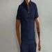 Cross-Border Men's Summer Sports Polo Quick-Dry Breathable Turn-Down Collar Ad Shirt Zipper Decoration Solid Color_viptrois.com
