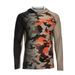 Men's Clothing Milk Silk Breathable Fishing Hatless Long Sleeved Lure Suit_viptrois.com