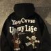 Fleece And Thickened American Hip-hop Sweater Men's Hooded 2026 Autumn And Winter Ins Trendy Coat_viptrois.com