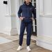 Men's Printed Hoodie & Jogger Set – Premium Fleece-Lined Two-Piece Outfit, Winter-Ready Streetwear With Moisture-Wicking Comfort_viptrois.com
