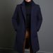 Loom Loom Cross-Border New Men's Solid Color Lapel Single-Breasted Trench Coat In Stock Multi-Color European And American_viptrois.com