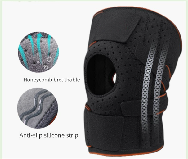 Sports Fitness Cycling Protective Gear Breathable Running Climbing Jump Rope Spring Support Compression Silicone_viptrois.com