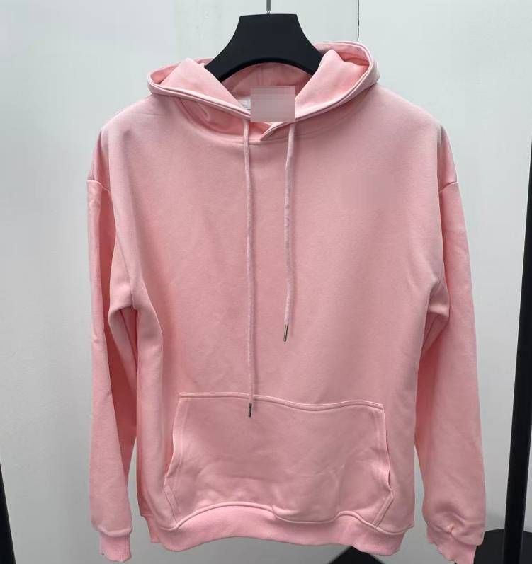 2025 New Spring And Autumn Men's Hoodie Drawstring Design Simple Solid Color Student Versatile Coat_viptrois.com
