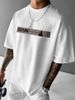 Men's Clothing High-end Heavyweight Cotton Short-sleeved T-shirt Men's Ins Trendy Red Panda Print Versatile Light Luxury Handsome New Summer_viptrois.com