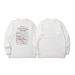 Men's Clothing YWFG Retro Letter Print Sweater – Unisex Oversized Crewneck Knit Top (White, S-XL)_viptrois.com