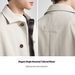 Pulse MOMAIKE Clothing Balmacen Mid-Length Trench Coat 2025 Autumn New Style Turn-Down Collar Men's Jacket 81472_viptrois.com