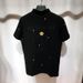 Men's Clothing Fashion Trend Men's Summer New Business Casual Polo Shirt Short Sleeve Lapel Fashionable Gold Embroidery POLO Shirt_viptrois.com