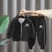Mother & Kids Boys' Sports Suits Spring And Autumn 2024 New Children's Casual Wear Baby Autumn Boy Sweatshirt Two Piece Suit Trendy_viptrois.com