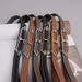 Women's belt, women's decoration, skirt, simple and versatile, double-sided belt, women's jeans, pure cowhide, gray fine summer_viptrois.com