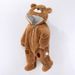 Kids'clothing Baby onesie winter newborn warm crawling clothes baby plush outside_viptrois.com