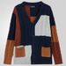 2025 Autumn Fashion Cardigan Kniting Outerwear Men's V-Neck Splicing Single-Breasted Long Sleeve Casual Straight Type Thicken Sweater M-3XL_viptrois.com