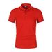 Cross-selling Solid-color Men's Polo Shirt, Large Size, Plain Fabric, Stand-up Collar T-shirt, Loose Short Sleeves_viptrois.com
