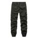 Men's Clothes Men's Overalls Solid Color Men's Large Size Multi-pocket Casual Fashion Men's Pants_viptrois.com