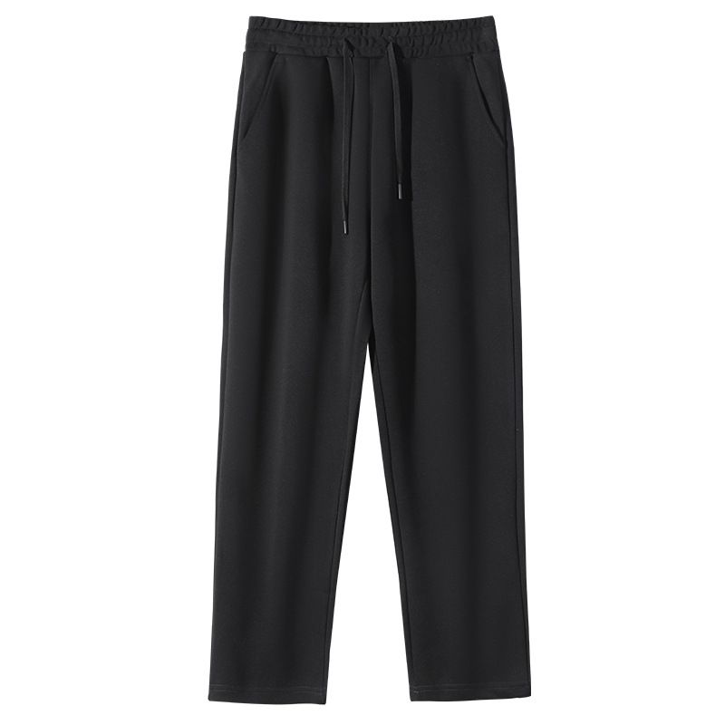 Unisex Straight-Leg Sweatpants – Mid-Rise Casual Joggers With Elastic Waist (M-5XL) – Soft Blended Fabric For Everyday Wear_viptrois.com