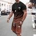 Men's Clothing Summer Short Sleeved Shorts Sports Leisure Suits In Stock_viptrois.com