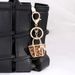 Creative Leopard Print Small Bag Shape Keychain Exquisite Car Pendant Small Gift Spot_viptrois.com