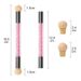 1PC Rhinestone Handle + 6PCS Sponge Head Nails Art Brushes Gradient Shading Pen Dotting Brush Painting Manicure Accessories Tool_viptrois.com