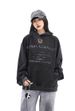 Men's Clothing Retro Old Letter Print Hooded Sweatshirt Hip Hop Oversize Lazy Hoodie_viptrois.com