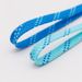 Two-color Slant Point Flat 8mm Wide Shoelace_viptrois.com