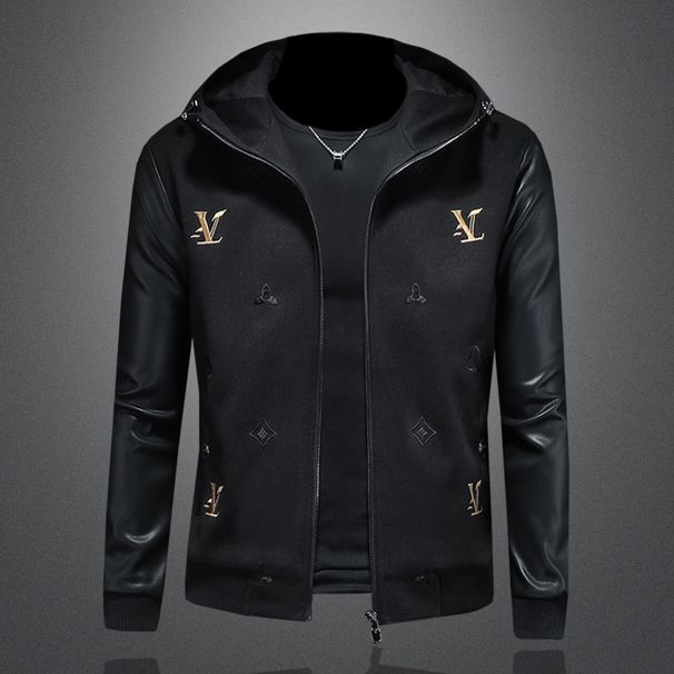 2025 Spring And Autumn New Jacket Men's Hooded Trend Fashion Korean Version Slim-fit Versatile Casual Coat_viptrois.com
