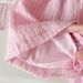 Kids’ Clothing Girls Suit Thin Summer New Style Fashionable Baby Girl Vertical Stripes Long Sleeved Sun Protection Clothing Shorts Three Piece Suit_viptrois.com