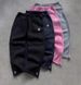 Retro Y2k Street Fashion Hip-Hop Casual Loose-Fitting Waist-Puller Stretch Relaxed Pure-Color Sportswear And Casual Pants_viptrois.com