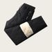Men's Fleece-Lined Winter Pants Waterproof Windproof Thermal Insulated Cotton Trousers For Cold Weather (Black, Grey, Straight, Slim Fit) (L To 7XL)_viptrois.com