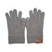 3pcs/set Unisex Knit Set – Beanie Scarf Gloves Combo With Touchscreen (Winter Warm & Couple Style)_viptrois.com