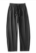 Men's Clothing New Style 3D Cut Curved Blade Pants For Men, Spring And Autumn, Loose Straight Leg Casual Sports Sweatpants, Trendy Men's Style_viptrois.com